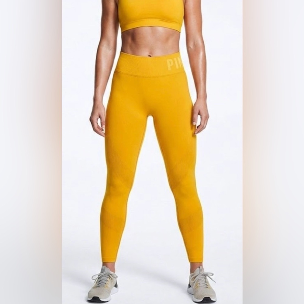 Victoria's Secret Vibrant Pink Active Leggings